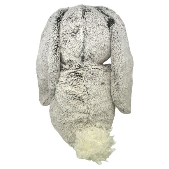 Hallmark MATTHEW Gray Bunny Plush 16" Soft Easter Decor Toy Floral Bow NWT - Picture 6 of 10